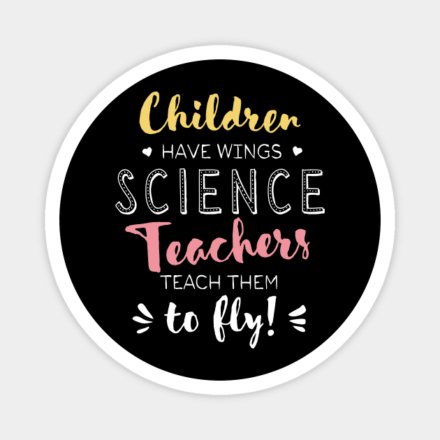 Science Teacher Gifts - Beautiful Wings Quote Magnet by BetterManufaktur